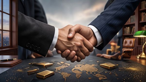 Business handshake